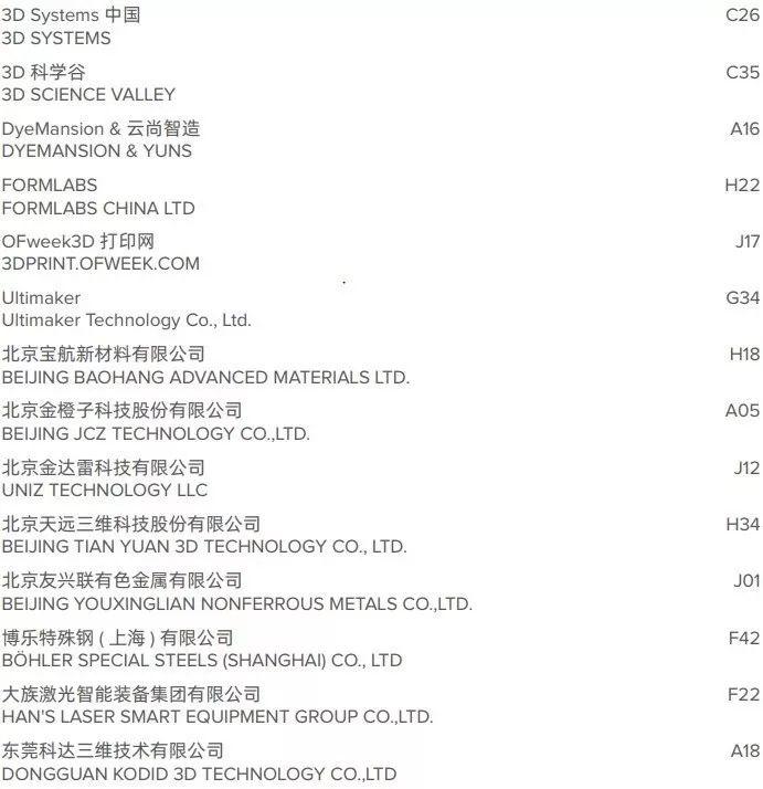 3D打印技术大秀—TCT深圳展展商名单及活动日程公布