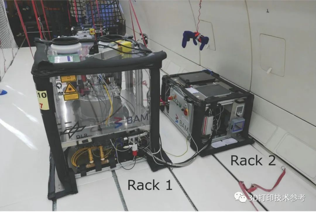 德国宇航中心在零重力条件下测试金属粉末床熔融工艺（天问一号携100余件3D打印产品）