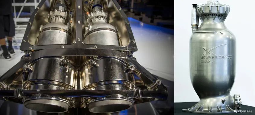 SpaceX 龙飞船3D打印推力室中的增材设计思维和规则