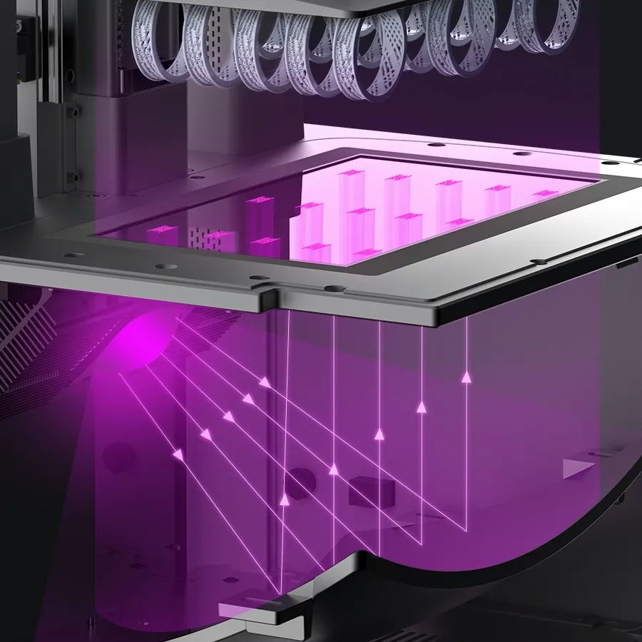 8K最优光源+超高精细节！纵维立方最新光固化3D打印机上市