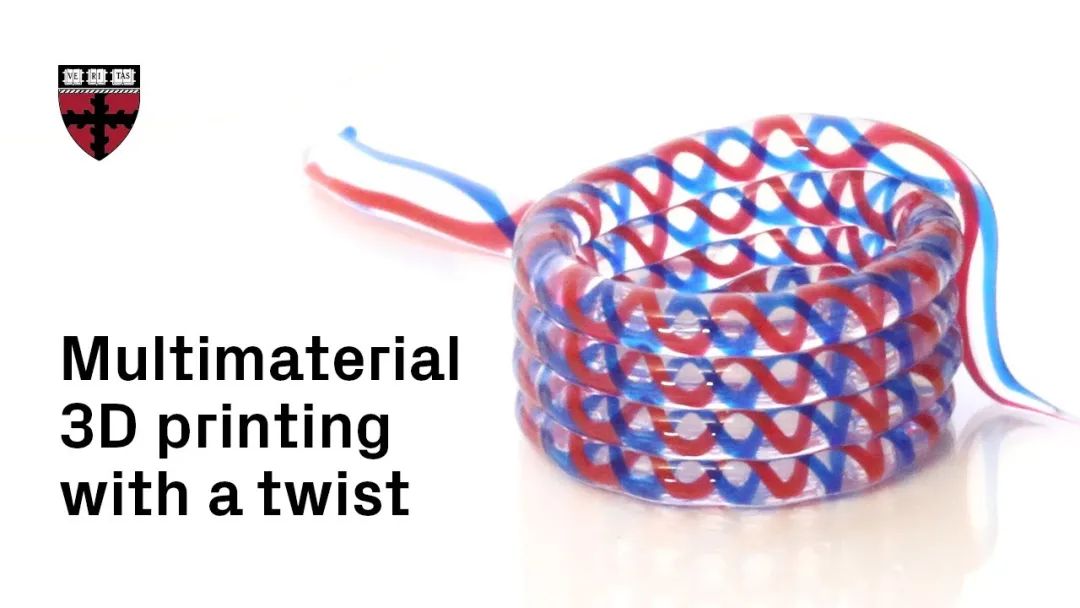 2023首篇Nature：哈佛大学多材料螺旋3D打印新方法
